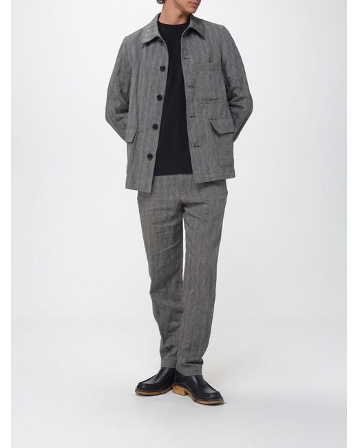 Dries Van Noten Gray Shirt Jacket for men