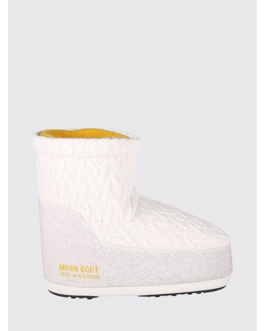 Moon Boot White Icon Low Guest