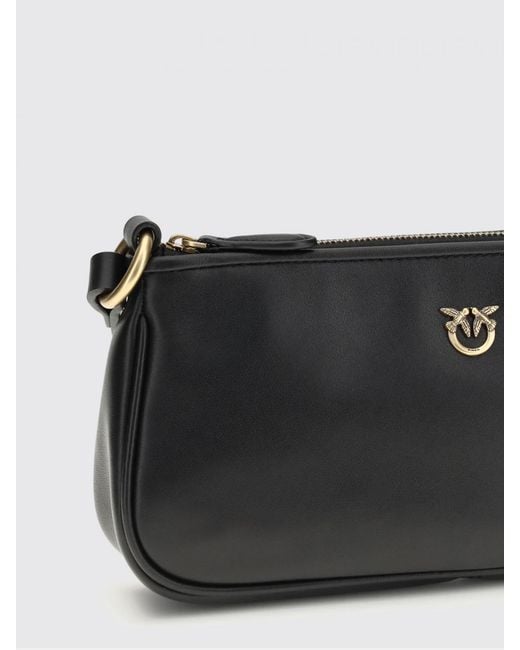 Borsa Mini Half Moon di Pinko in Black