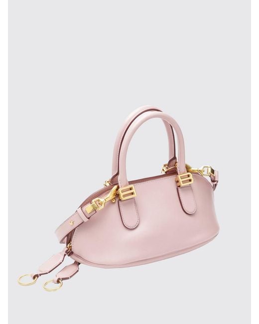 Balenciaga Pink Bowling Bolero Handbag