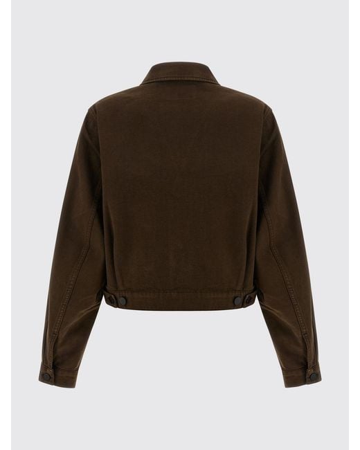Lemaire Brown Cotton Jacket