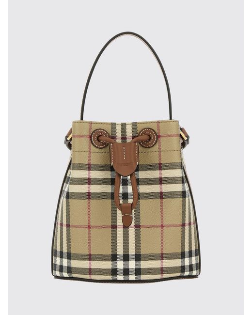 Burberry White Shoulder Bag