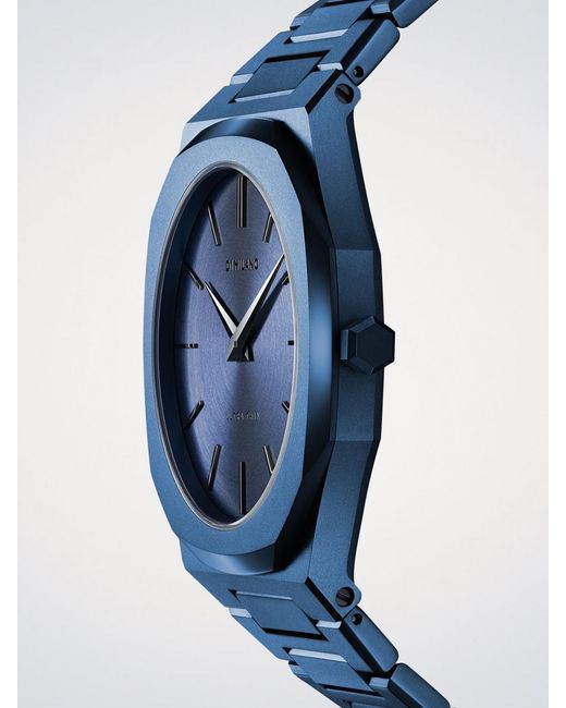D1 Milano Blue Ultra Thin Midnight 40 Mm Watch