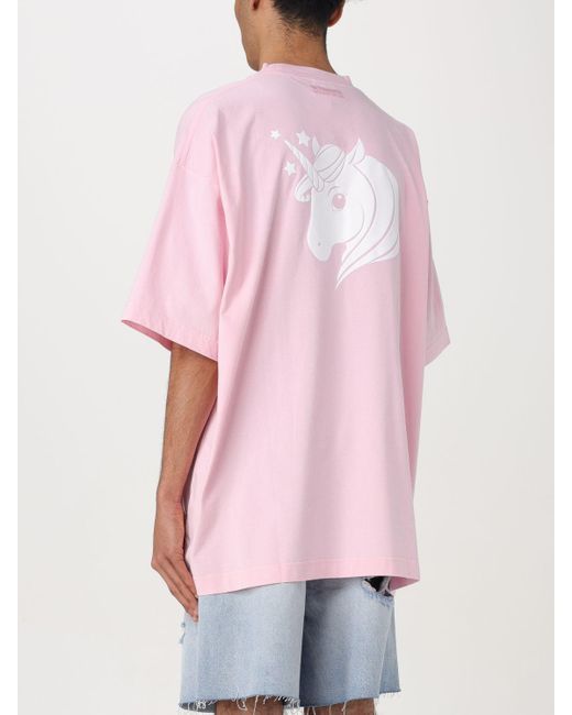 Vetements Pink T-shirt for men