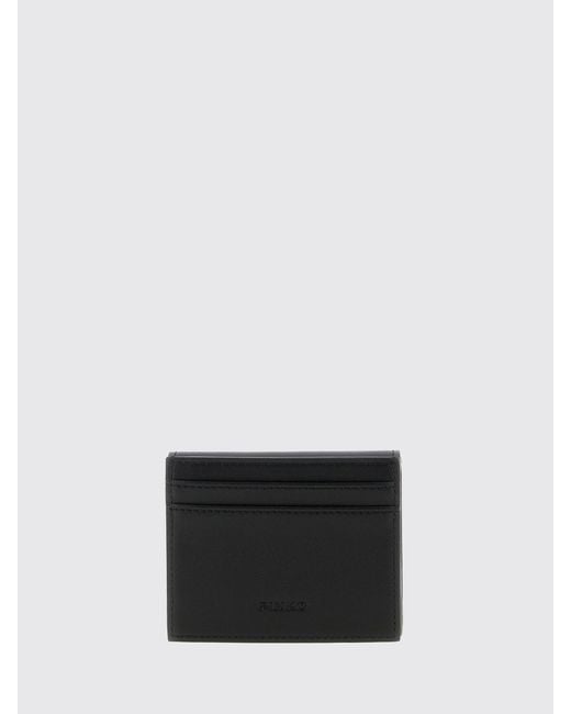 Pinko White Lettering Leather Wallet
