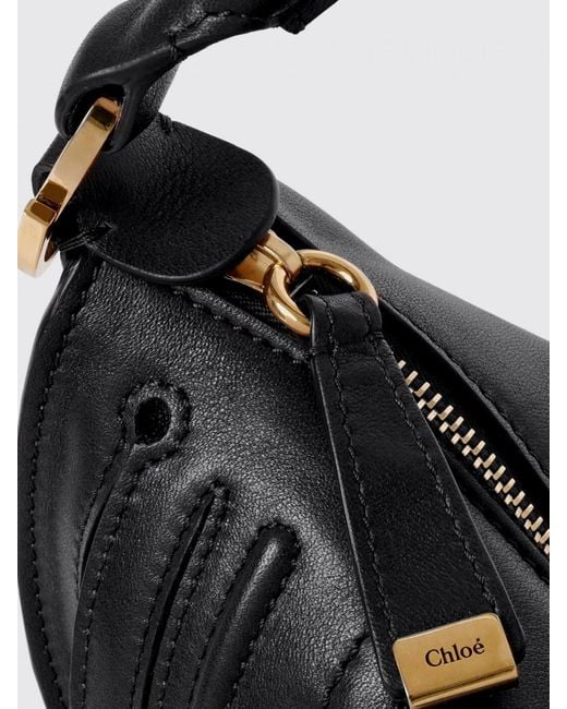 Chloé Black Chlo&Eacute Marcie Small Ledertasche
