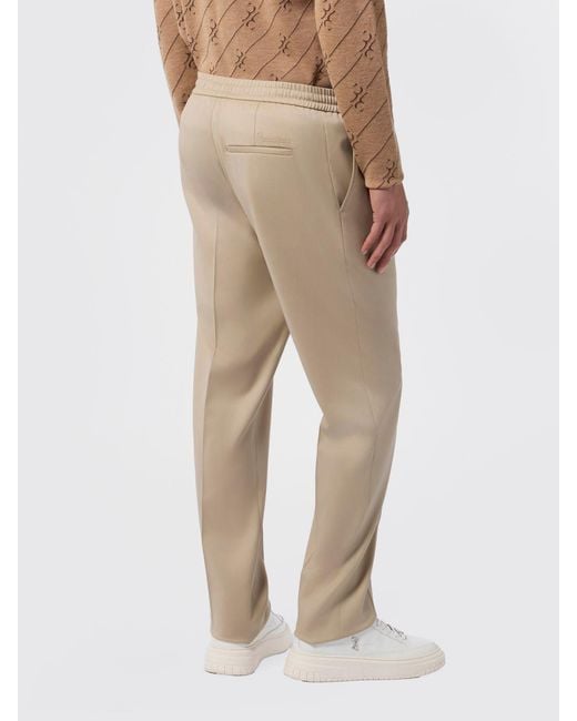 Billionaire Natural Wool Jogging Trousers for men