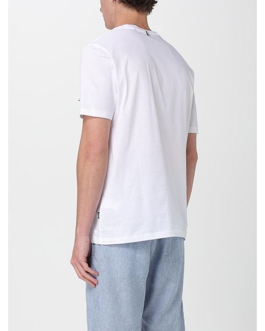 T-Shirt Basic di Boss in White da Uomo