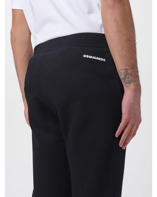 DSquared² Black Trousers for men