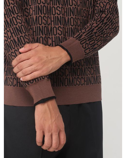 Moschino Couture Brown Sweater for men