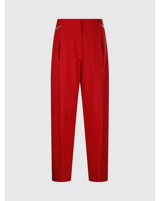 Sportmax Red Pants