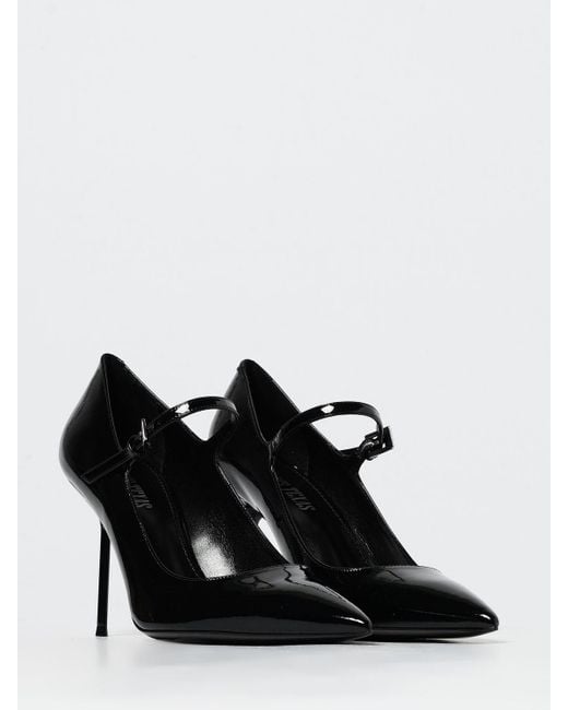 Paris Texas Black High Heel Shoes