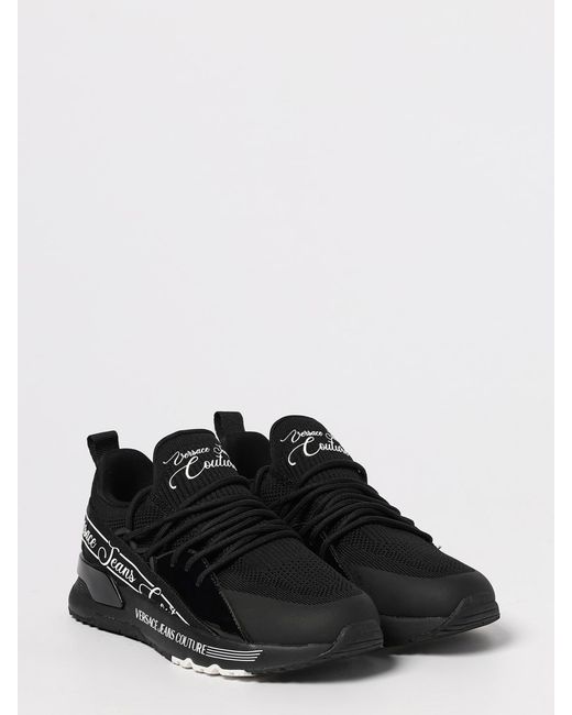 Versace Jeans Couture Black Sneakers