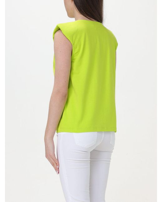 T-shirt in cotone di Liu Jo in Yellow