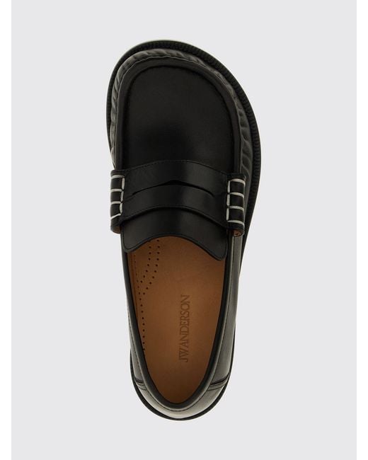 J.W. Anderson White Leather Loafer