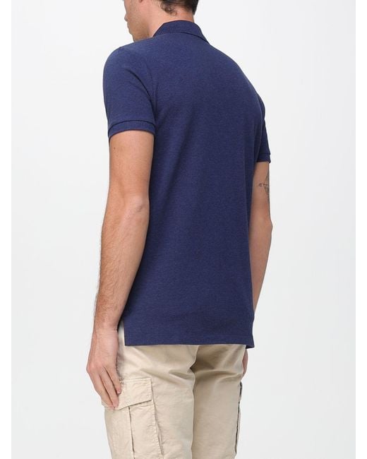 Polo Ralph Lauren Blue Polo Shirt for men