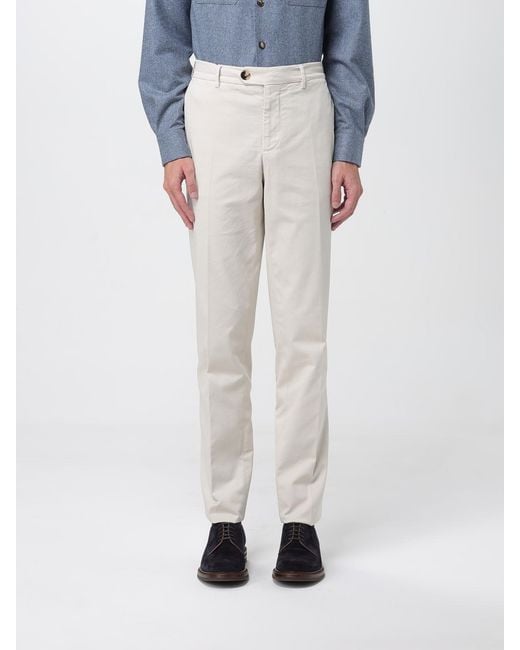 Brunello Cucinelli Blue Pants for men