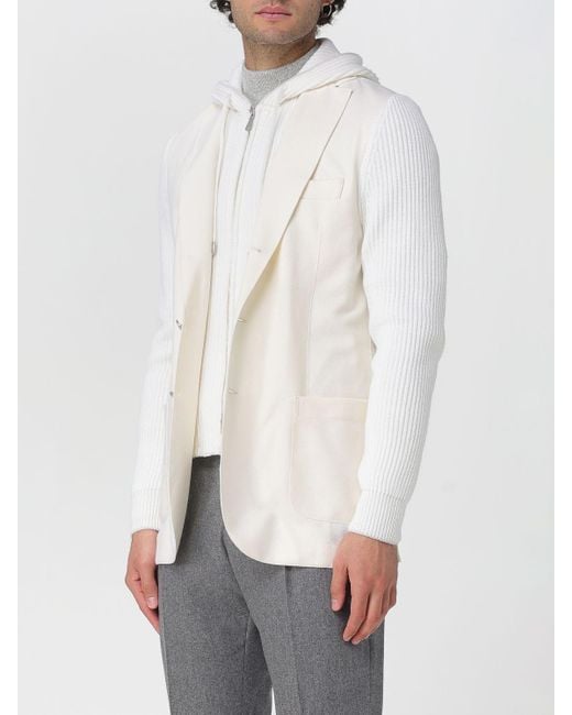Blazer Homme Eleventy pour homme en coloris White