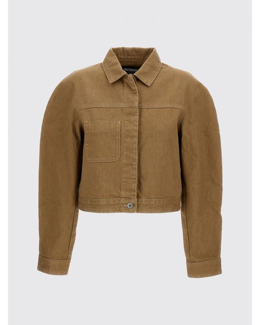 Jacquemus Blue Ovalo Cotton Jacket