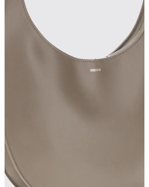 Coperni Gray Swipe Calf Leather Bag