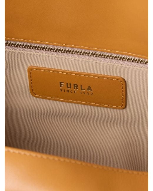 Furla White Shoulder Bag