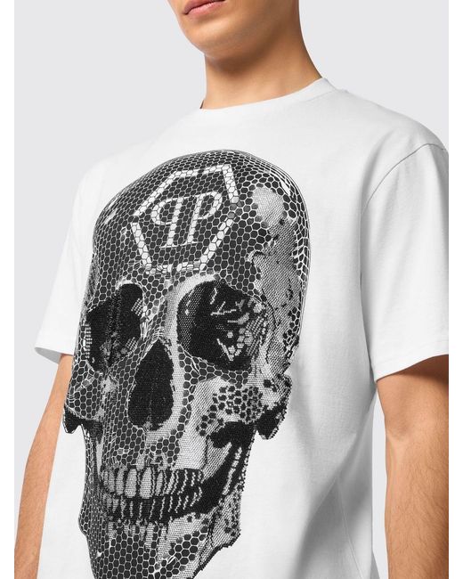 Philipp Plein White T-Shirt for men