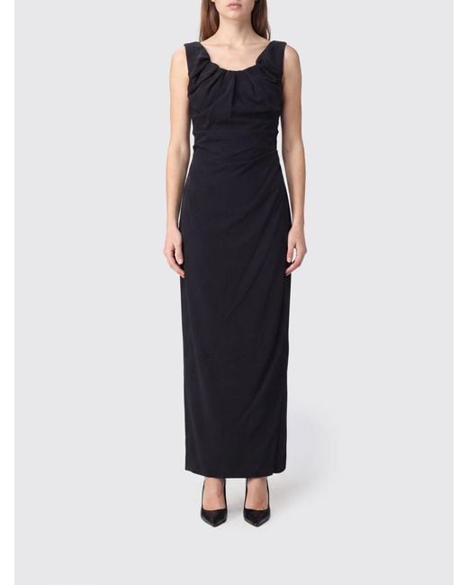 Vivienne Westwood Blue Long Evening Gown