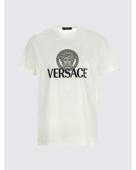 T-Shirt Homme Versace pour homme en coloris White