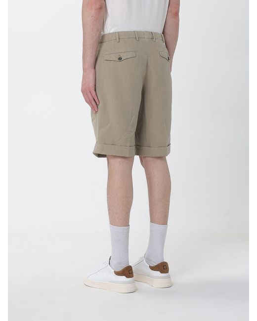 PT Torino Natural Linen Blend Shorts for men