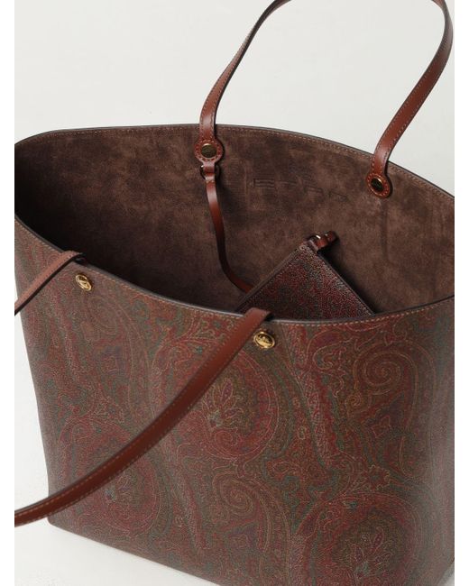 Mini sac à main Etro en coloris Brown