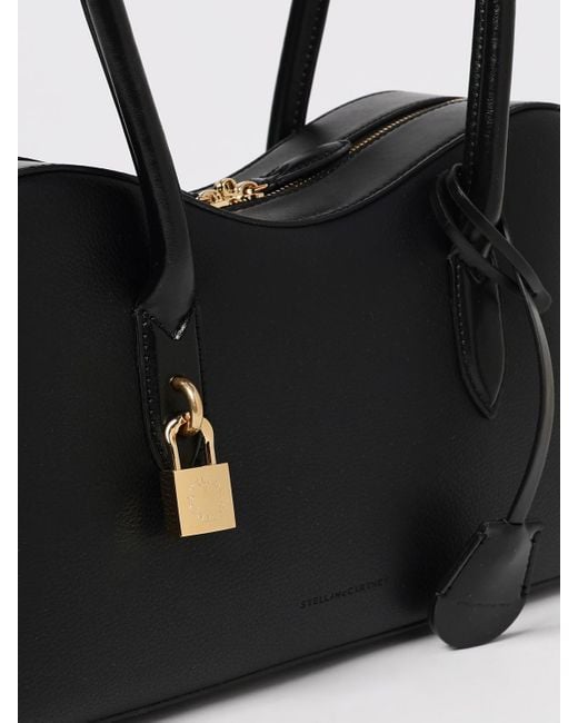 Stella McCartney Black Grained Synthetic Leather Ryder Bag