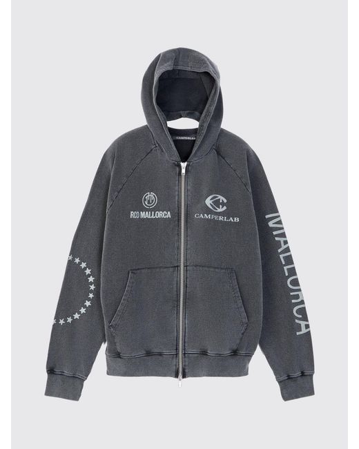 Camper Gray Rcd Mallorca Zip-Up Hoodie