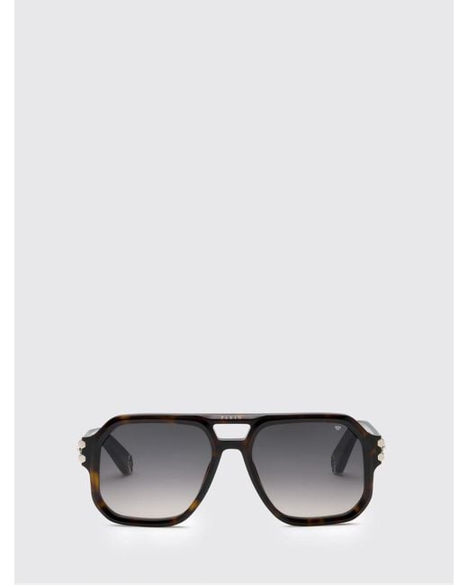 Philipp Plein Gray Sunglasses for men