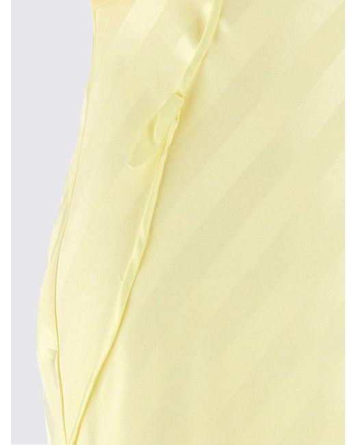 Self-Portrait Yellow Monochromatic Regimental Dress