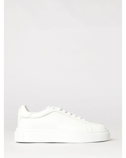 Cesare Paciotti White Leather Sneakers for men