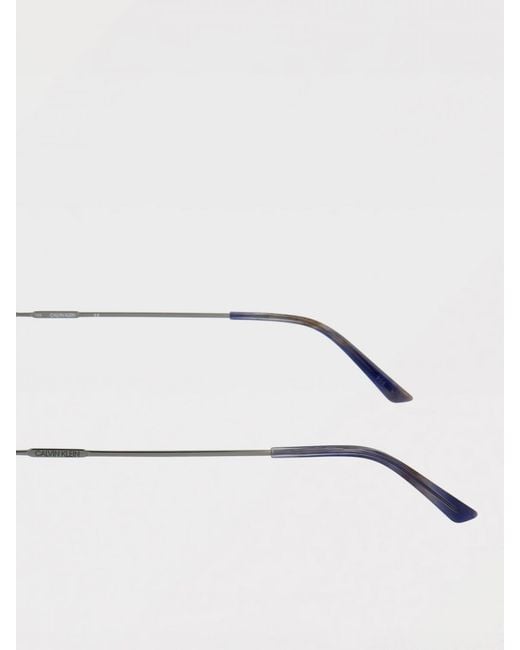 Calvin Klein Blue Ck19149S Metal Sunglasses