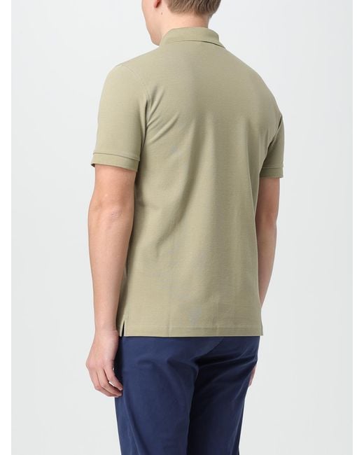 Polo Homme Fay pour homme en coloris Green