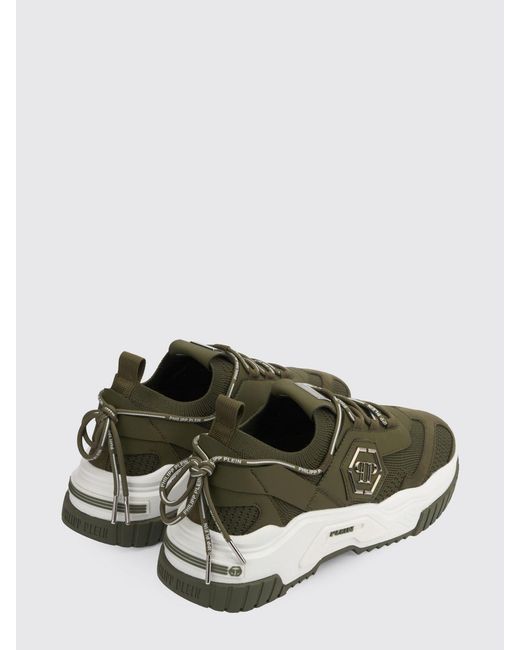Philipp Plein Green Low-Top Sneakers for men