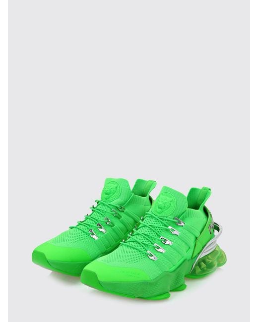 Philipp Plein Green Sneakers for men