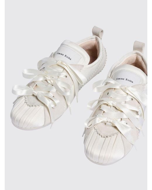 Simone Rocha Natural Grip Trainer Ballerina Flats