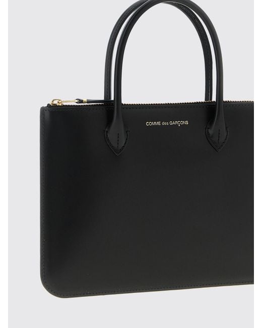 Comme des Garçons Black Leather Bag for men