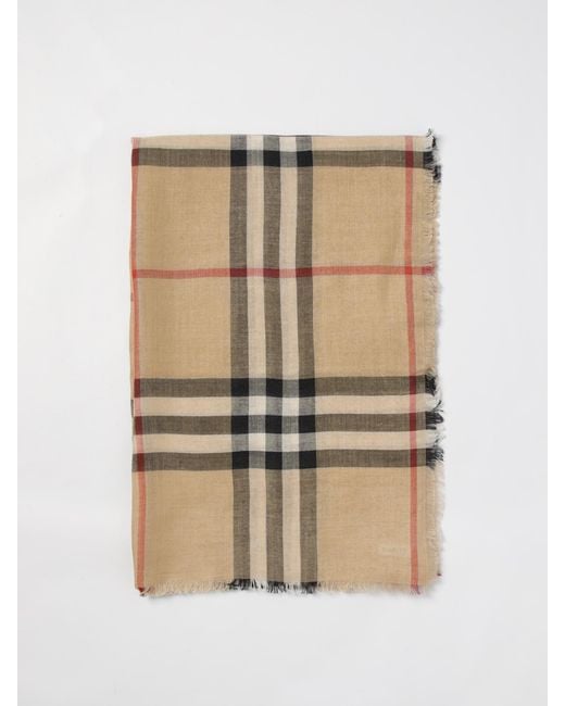 Sciarpa Vintage Check di Burberry in Natural