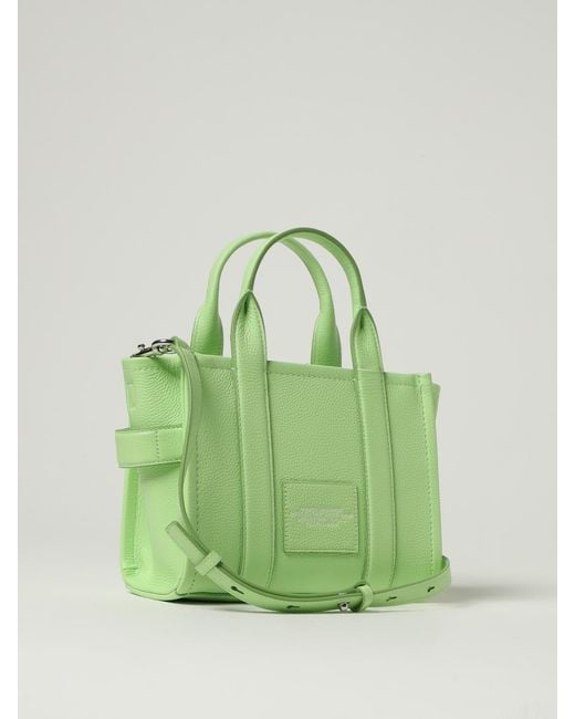 Marc Jacobs Green Medium Leather The Tote Bag