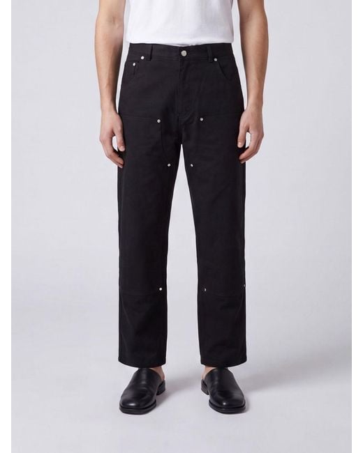 Carrera Blue Knee-Length Cotton Shorts With Belt Loops for men