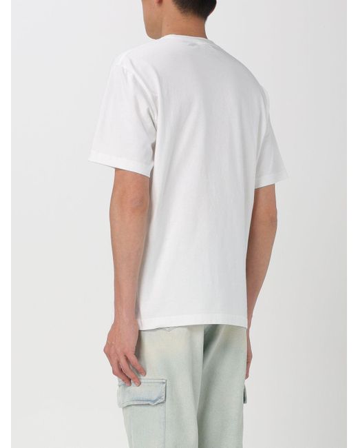 KENZO White Drawn Boke Logo-print Cotton-jersey T-shirt for men