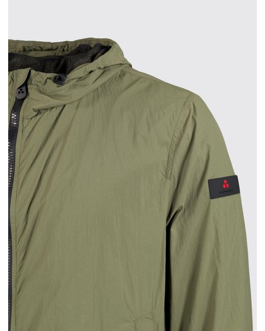 Peuterey Green Nylon Hooded Jacket for men