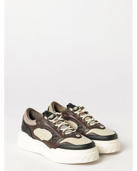 Fendi White Force Trainers for men