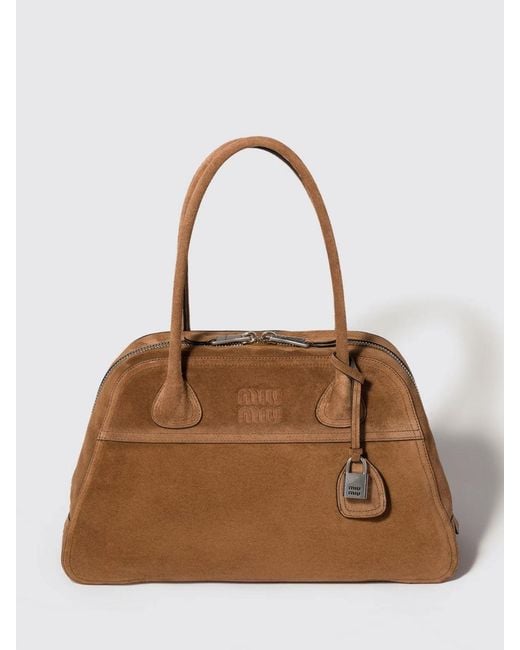 Miu Miu Brown Shoulder Bag