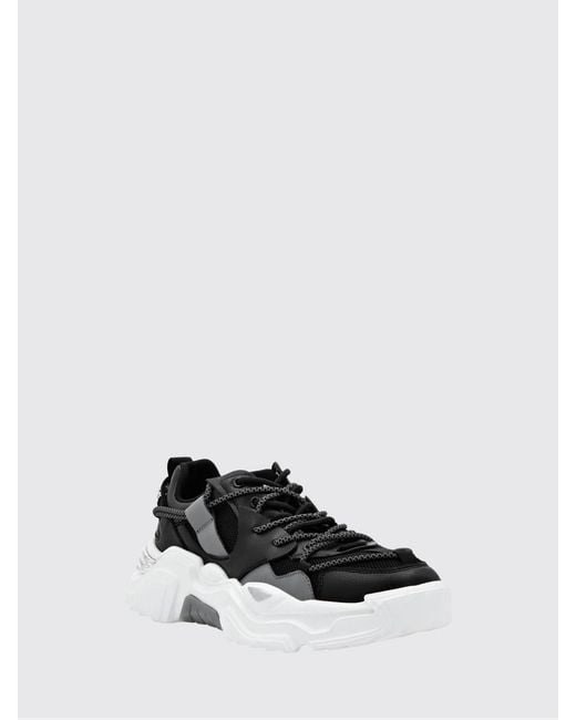 Philipp Plein White Lace-Up Low-Top Sneakers for men