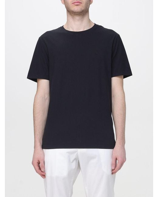 Dondup Black Basic Cotton T-Shirt for men